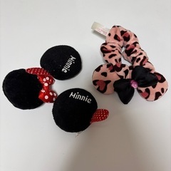 ディズニー　シュシュ　ヘアピン