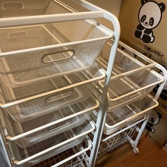 IKEA アルゴート ARGORT 衣類収納 スチールラック