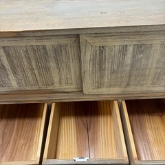 【古民家カフェなどに最適】昭和レトロ家具　当時物　古道具　3つ重ね　総桐タンス　焼桐箪笥の画像