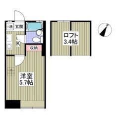 🧡💛敷金0・礼金0・仲介手数料0💛🧡ロフト付き🎶ネット無料✨新浦...
