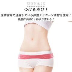 タナック☆骨盤ベルト Vi-Bel ピンク定価1700円の画像
