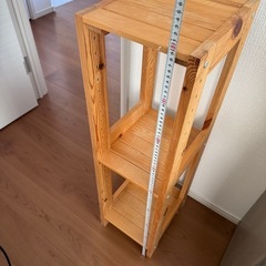 木製ラック 棚の画像