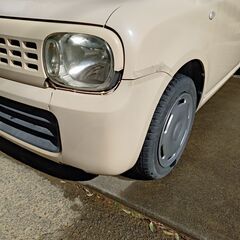 受け渡し決定しました！H23 スズキラパン(105700km)　車検R8年.4月ベージュ(少々色褪せ）10万8000円（個人）の画像