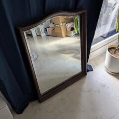 アンティーク調 鏡 73×60