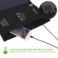 【成約済み】snan solar charger ソーラーパネル 充電 アウトドア キャンプの画像