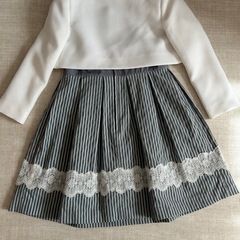 女の子 フォーマルワンピース 120 卒園式 卒業式　入学式 七五三 結婚式の画像