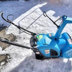 美品 除雪機 ヤマハ yu240 十勝管内送料無料 の画像