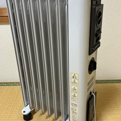 デロンギ　オイルヒーター　差し上げますの画像