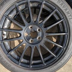 バリ山タイヤ　レイズグラムライツセット