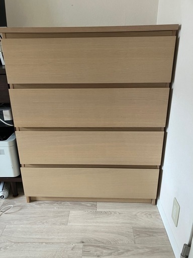 IKEA MALM (aya) 垂水の収納家具《タンス、衣類収納》の中古あげます・譲ります｜ジモティーで不用品の処分