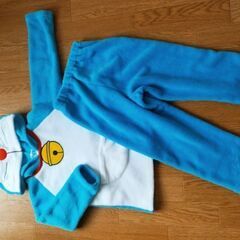 ドラえもん☆もこもこなりきりパジャマ/部屋着［サイズ110］の画像