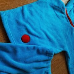 ドラえもん☆もこもこなりきりパジャマ/部屋着［サイズ110］の画像