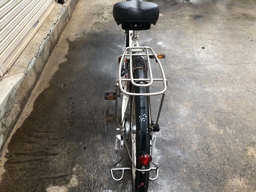 597 ヤマハ新機種電動アシスト自転車pas26インチホワイトアルミボディー