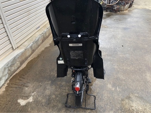 600  パナソニック最新機種電動アシスト自転車gyutto20インチブラックアルミボディ