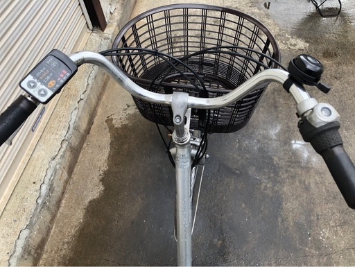 601 パナソニック新機種電動アシスト自転車vivi26インチシルバーアルミ