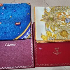 Cartier　スカーフ　正規品　セットの画像