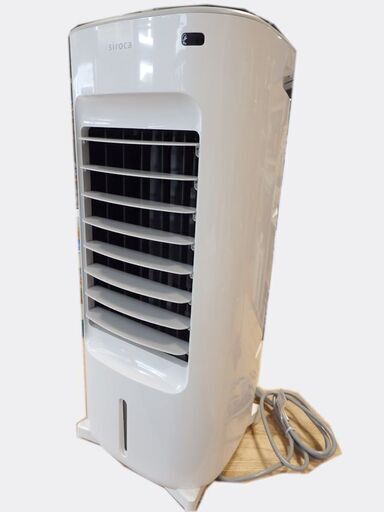 新札幌◆siroca/シロカ 加湿つき温冷風扇 SH-C252 ホワイト系◆2021年製 季節家電/冷風扇//温風機/加湿機能付き No.3143