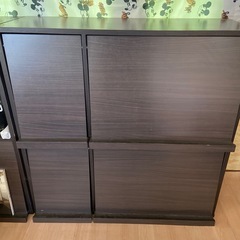 飾り棚付き収納