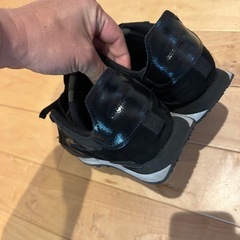 チャンピオン　黒スニーカー27cmの画像