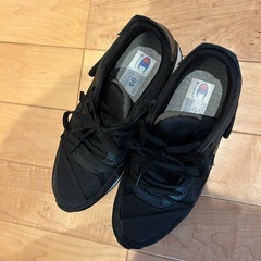 チャンピオン　黒スニーカー27cmの画像