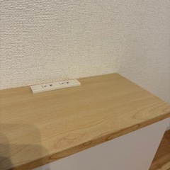 ケーブルボックス コンセント隠しの画像