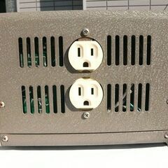 東京理工舎製　昇圧器になります。AC100→141V　8.3A　100Vアナログ機器でもう少しパワーがほしい時に、アイデア次第,の画像