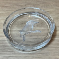 ガラス製灰皿 直径約13cm
