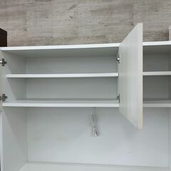 ☆ジモティ割あり☆ レンジボード 白 H180×D44.5×W118.8 クリーニング済み TJ10861 (リユースのサカイ高崎)  北高崎の収納家具《食器棚、キッチン収納》の中古あげます・譲ります｜ジモティーで不用品の処分