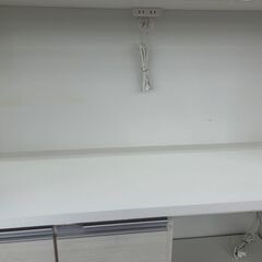 ☆ジモティ割あり☆ レンジボード 白 H180×D44.5×W118.8 クリーニング済み TJ10861 (リユースのサカイ高崎)  北高崎の収納家具《食器棚、キッチン収納》の中古あげます・譲ります｜ジモティーで不用品の処分