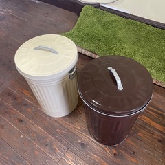 アルミ製のゴミ箱お譲りします