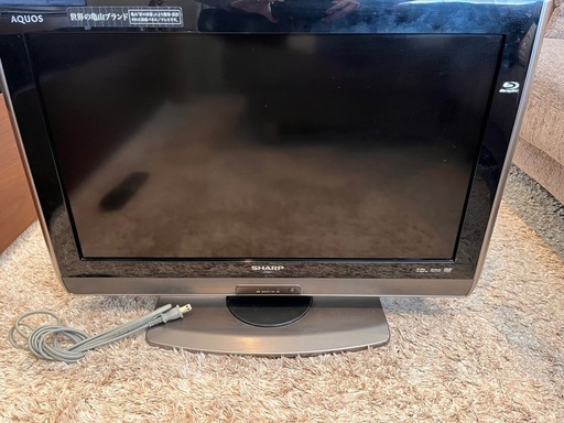 【取引予定者確定済】SHARP AQUOS 26型液晶テレビ LC-26DV7 2010年