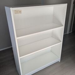 ☆ジモティ割あり☆ IKEA 収納棚 ナチュラル H106×D80×W28 クリーニング済み TK4250 (リユースサカイつくば) 水海道の収納家具《 棚、シェルフ》の中古あげます・譲ります｜ジモティーで不用品の処分
