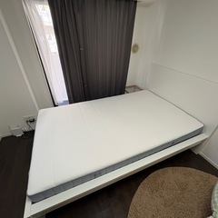 【届けます】IKEA セミダブルマットレス 良好