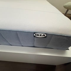【届けます】IKEA セミダブルマットレス 良好の画像