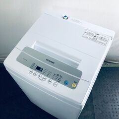 ID:sg218940 アイリスオーヤマ IRISOHYAMA 洗濯機 一人暮らし 中古 2021年製 全自動洗濯機 5.0kg ホワイト 送風 乾燥機能付き IAW-T502E  【リユース品：状態A】【送料無料】【設置費用無料】