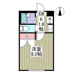 初期費用5万円パック⭐️敷・礼・仲0円⭐️フリーレント1ヶ月！⭐...
