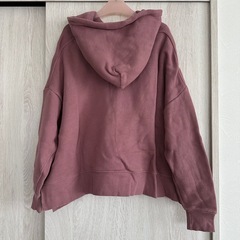 Ungrid スリットワイドパーカー　ピンクの画像