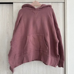 Ungrid スリットワイドパーカー　ピンク