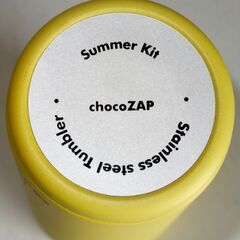 chocoZAP ステンレスタンブラー新品未使用の画像