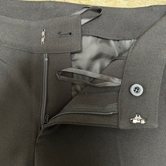 【お取り引き中】美品★Newlyme フォーマルストレッチスーツ セットアップ レディース サイズ11AR ブラックの画像