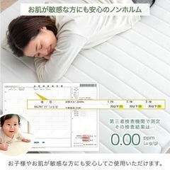美品！セミダブルベット　マットレス脚付の画像