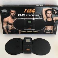 【中古品】キープス EMS ストロング パット 腹筋マシン ベルト MEF-4 フィットネス 美容家電の画像