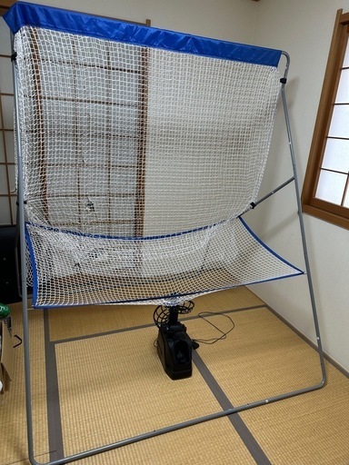 野球練習用ネット　ボールマシン