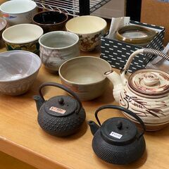 茶道具　茶碗　鉄瓶など　色々あります♪の画像