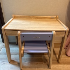 学習机　大和屋（yamatoya）ノスタ　キッズデスク＆チェア　の画像