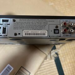 TOSHIBA　REGZA　ブルーレイレコーダー　DBR-Z310　【ジャンク】の画像