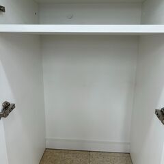 ☆ジモティ割あり☆ レンジ台 白 H84×D35×W56.5 クリーニング済み OJ7909 (リユースのサカイ太田)  西小泉の収納家具《食器棚、キッチン収納》の中古あげます・譲ります｜ジモティーで不用品の処分