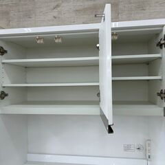 ☆ジモティ割あり☆ レンジボード 白 H180×D44.5×W118.8 クリーニング済み TJ10861 (リユースのサカイ高崎)  北高崎の収納家具《食器棚、キッチン収納》の中古あげます・譲ります｜ジモティーで不用品の処分