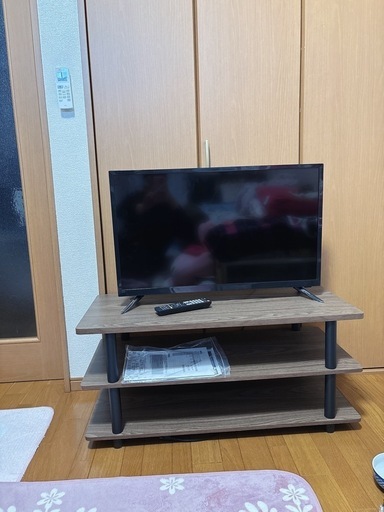 新品格安‼️32型テレビ台セット