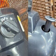 札幌【キタムラ産業 工業用大型扇風機 KF-519】風力3段階 角度調節 高さ調節 羽根4枚 分解＆組立て簡単 工場扇 大型扇風機 サーキュレーター 北20条店の画像